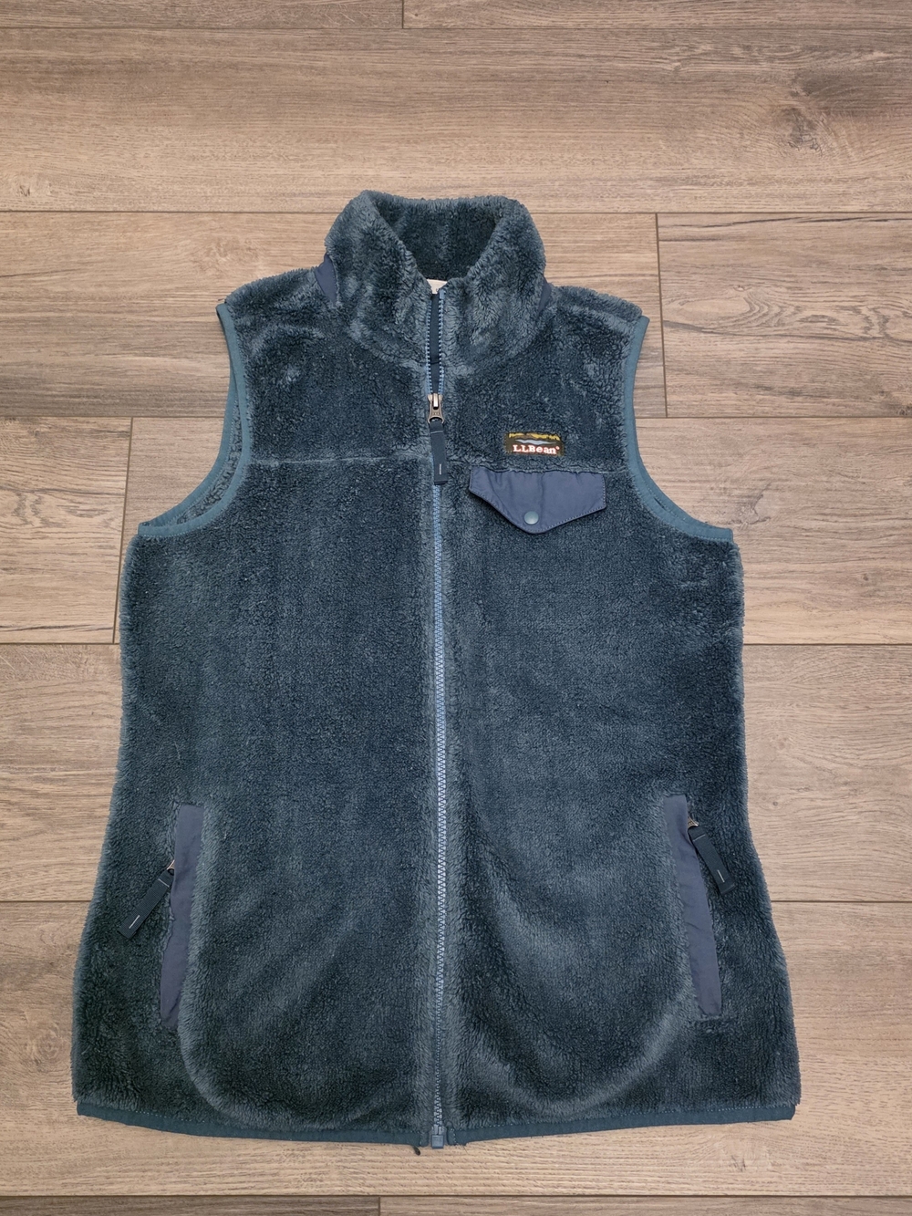 L.L. Bean Mountain Pile Fleece Vest Size XS